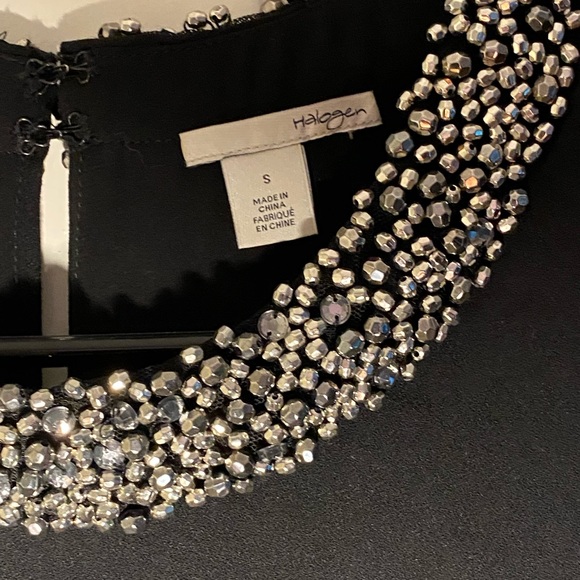 Halogen black dress women’s size Small - Picture 2 of 7